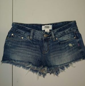 Victoria's Secret Pink Jean Shorts